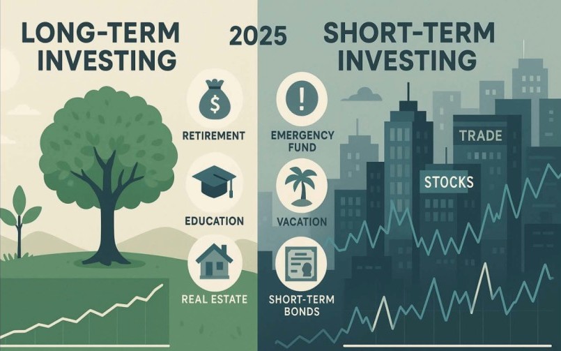 Long term and short term investing