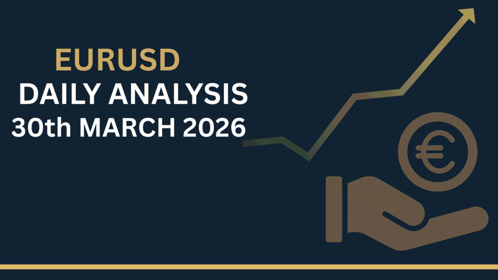 EURUSD chart showing key zones and price structure 30th Mar