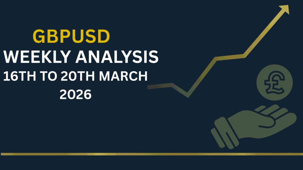 GBPUSD weekly chart showing key levels and market structure 16–20 Mar
