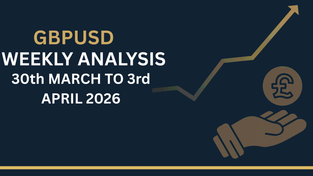 GBPUSD weekly chart showing key levels and market structure 30–3 Apr