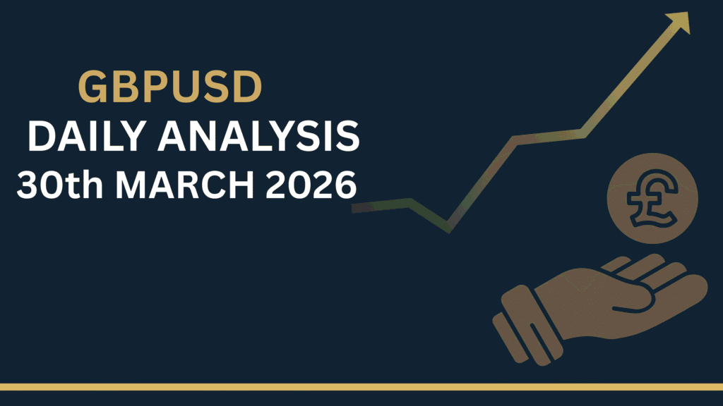 GBPUSD chart showing key zones and price structure 30th Mar