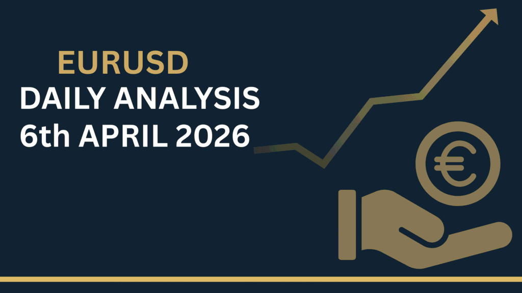 EURUSD chart showing key levels and market structure 6th Apr