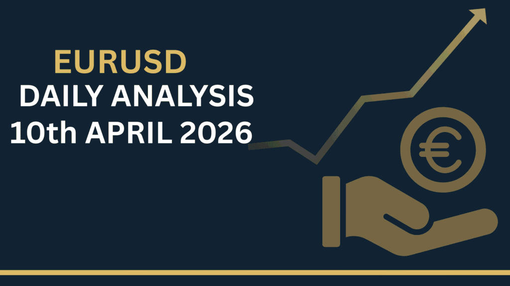 EURUSD chart showing key levels and market structure 10th Apr