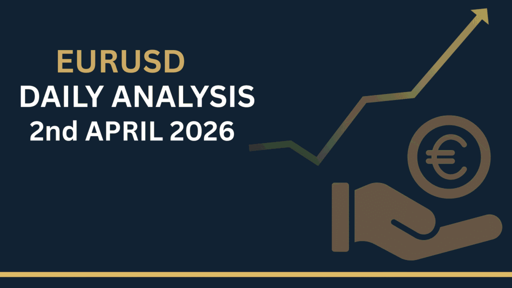 EURUSD chart showing key levels and market structure 2nd Apr