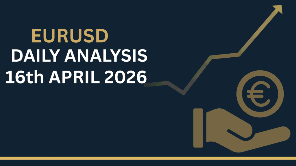EURUSD Forecats Today chart showing key levels and market structure 16th Apr