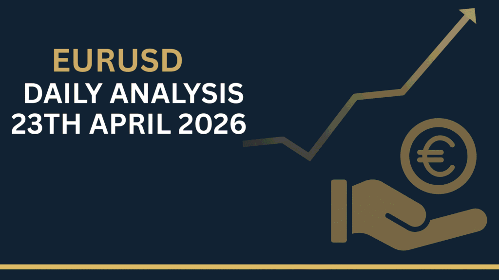 EURUSD Forecast Today chart showing key zones and price structure 23th Apr