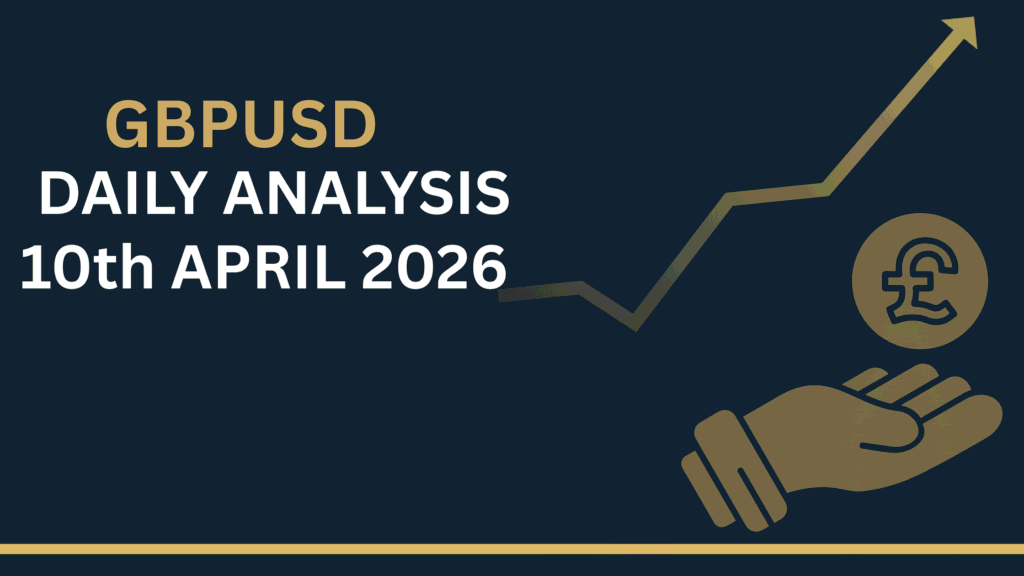 GBPUSD chart showing key levels and market structure 10th Apr