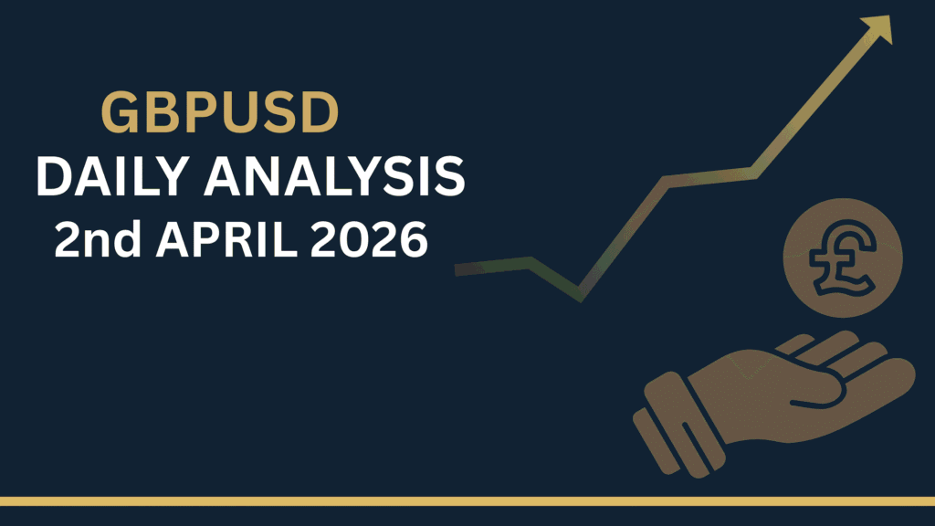 GBPUSD chart showing key levels and market structure 2nd Apr
