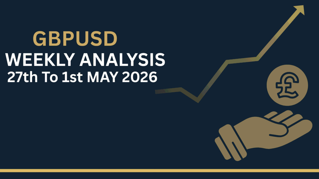 GBPUSD Forecast weekly chart showing key levels and market structure 27-1 May