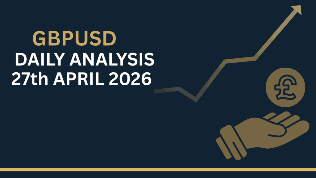 GBPUSD Forecast chart showing key zones and price structure 27th Apr