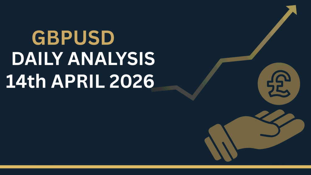 GBPUSD Forecast chart showing key levels and market structure 14th Apr