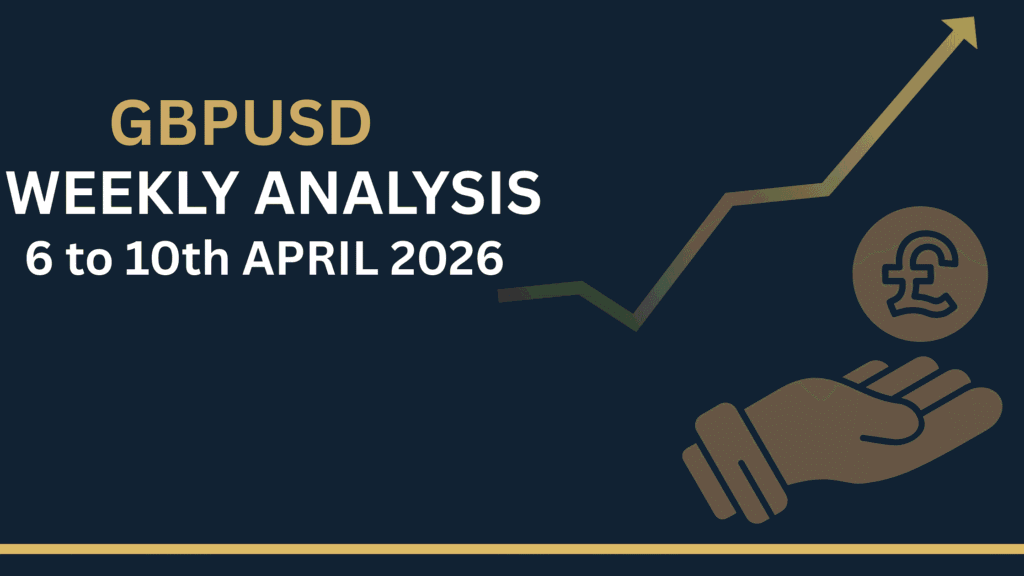 GBPUSD weekly chart showing key levels and market structure 6-10 Apr