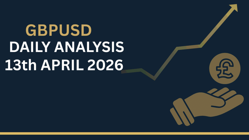 GBPUSD Forecast chart showing key zones and price structure 13th Apr