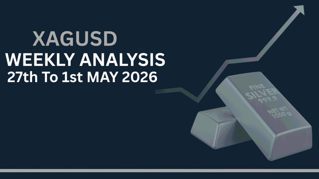 Silver Price Forecast (XAGUSD) weekly chart showing key levels and market structure 27–1 May
