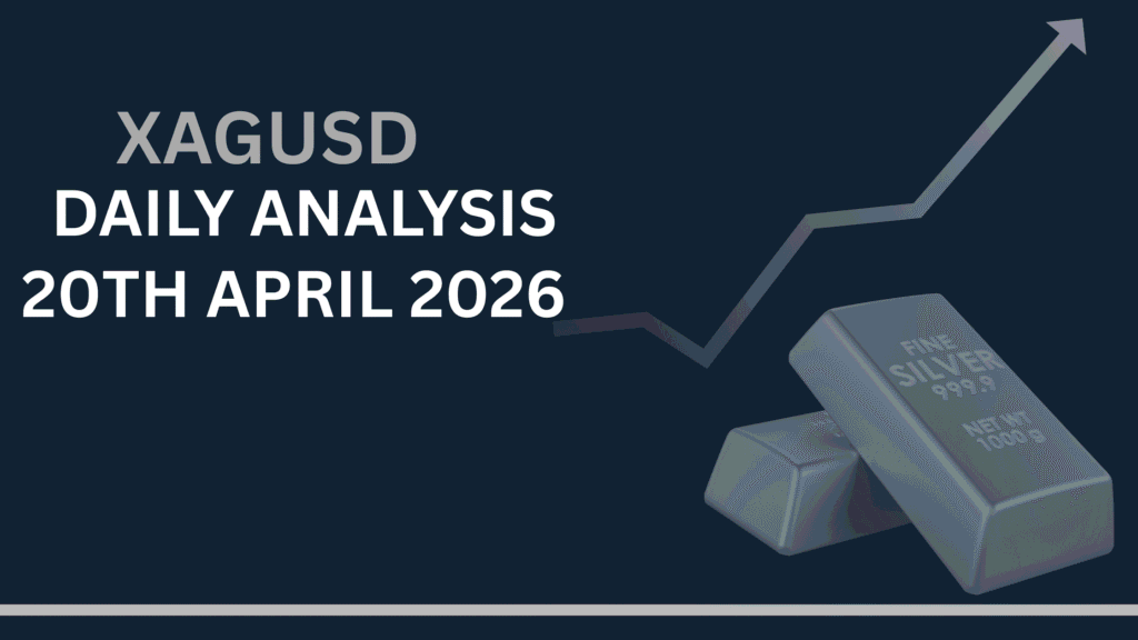 Silver Price Forecast (XAGUSD) chart showing key levels and market structure 20th Apr