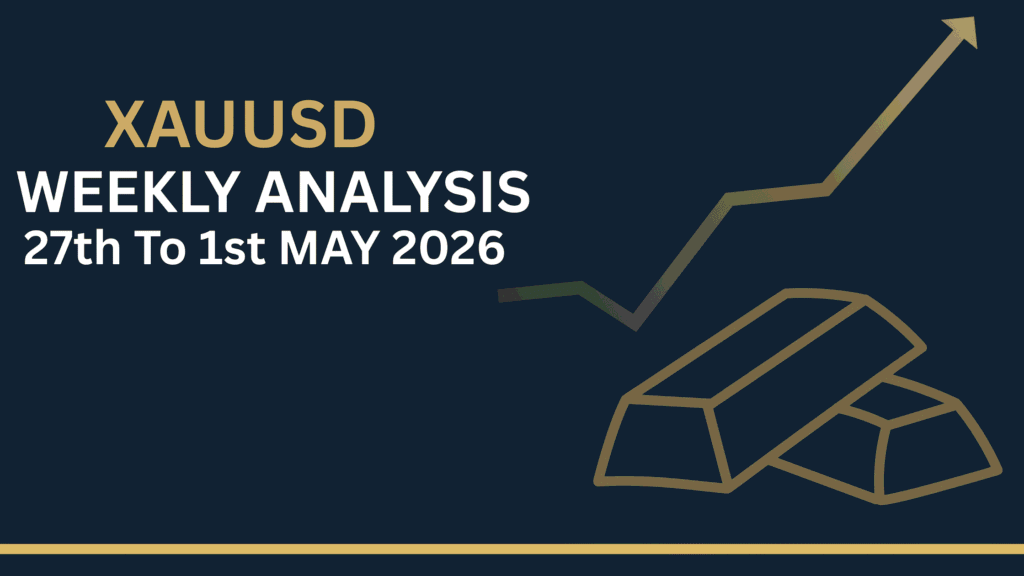 Gold Price Forecast For Next Week (XAUUSD) weekly chart showing key levels and market structure 27–1 May