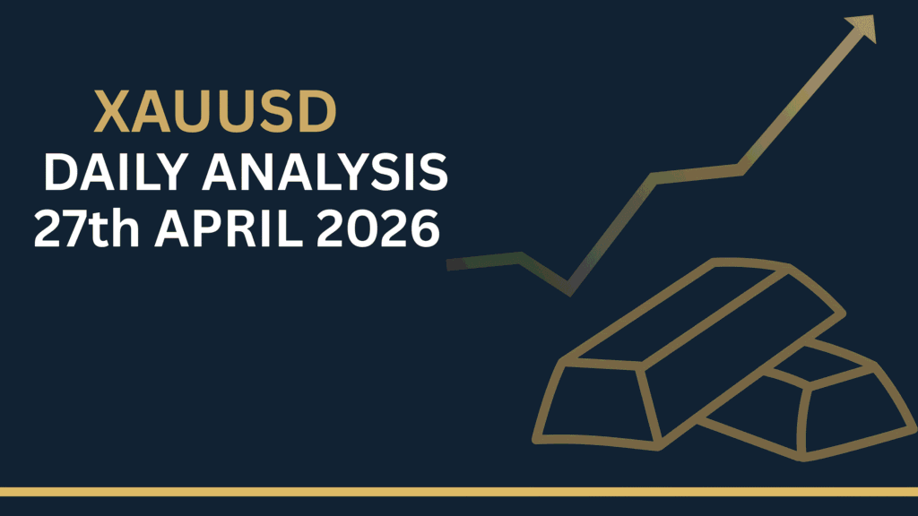 Gold Price Forecast (XAUUSD) chart showing key zoness and price structure 27th Apr