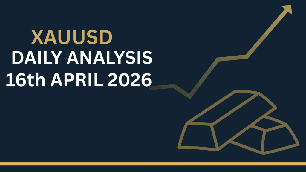 Gold Price Forecast (XAUUSD) chart showing key levels and market structure 16th Apr