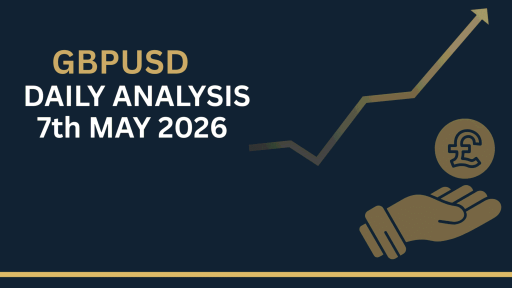 GBPUSD Forecast chart showing key zones and price structure 7th May