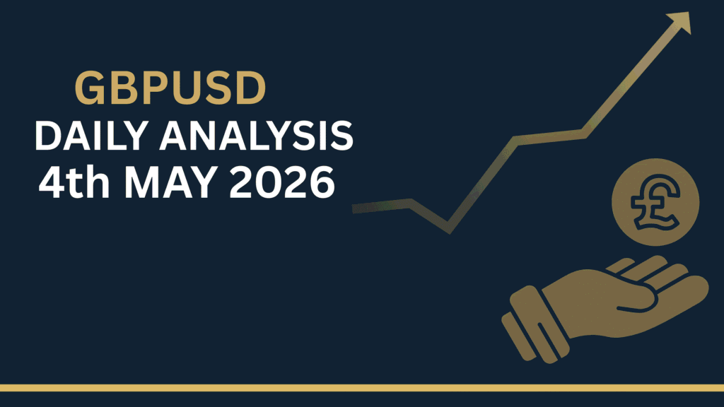 GBPUSD Forecast chart showing key zones and price structure 4th May