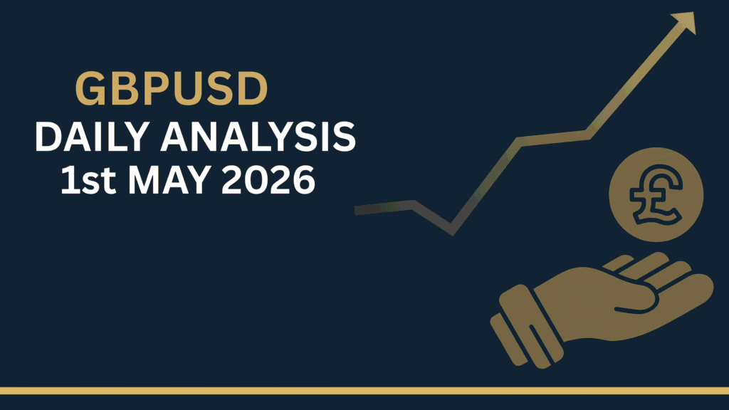 GBPUSD Forecast chart showing key levels and market structure 1st May