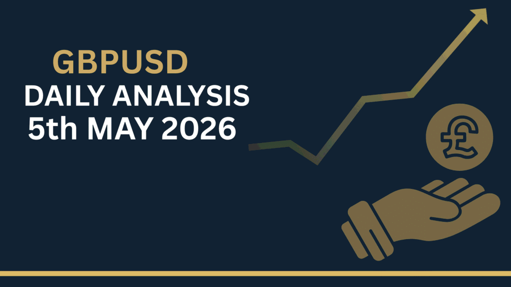 GBPUSD Forecast chart showing key zones and price structure 5th May