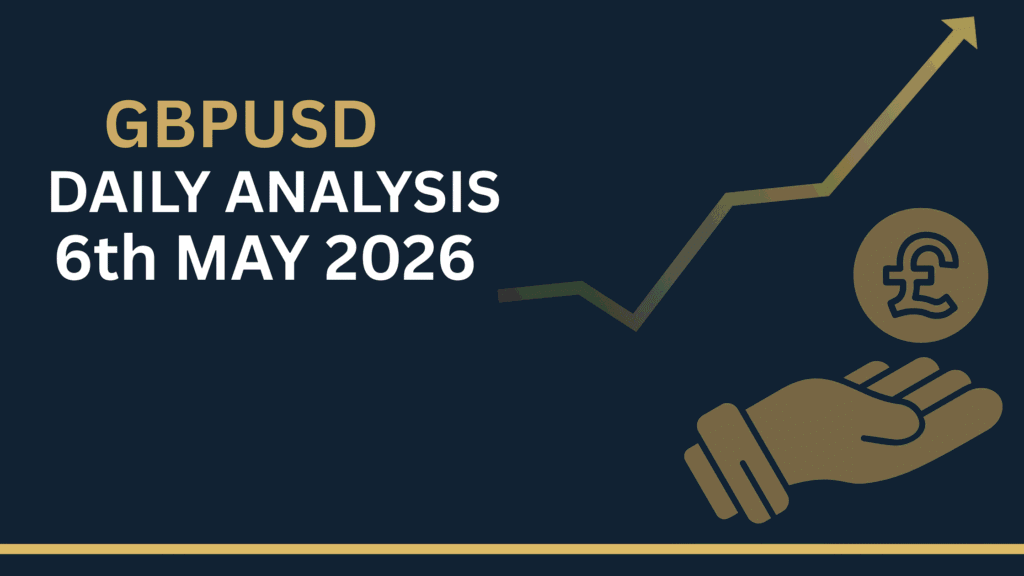 GBPUSD Forecast chart showing key levels and market structure 6th May