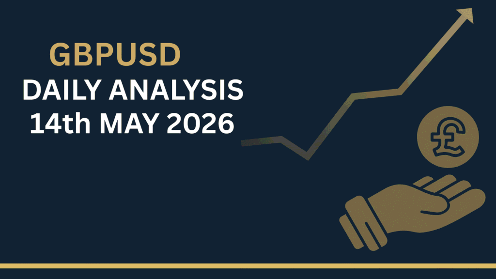 GBPUSD Forecast chart showing key levels and market structure 14th May