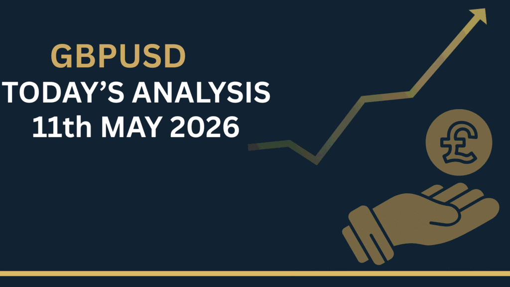 GBPUSD Forecast chart showing key zones and price structure 11th May