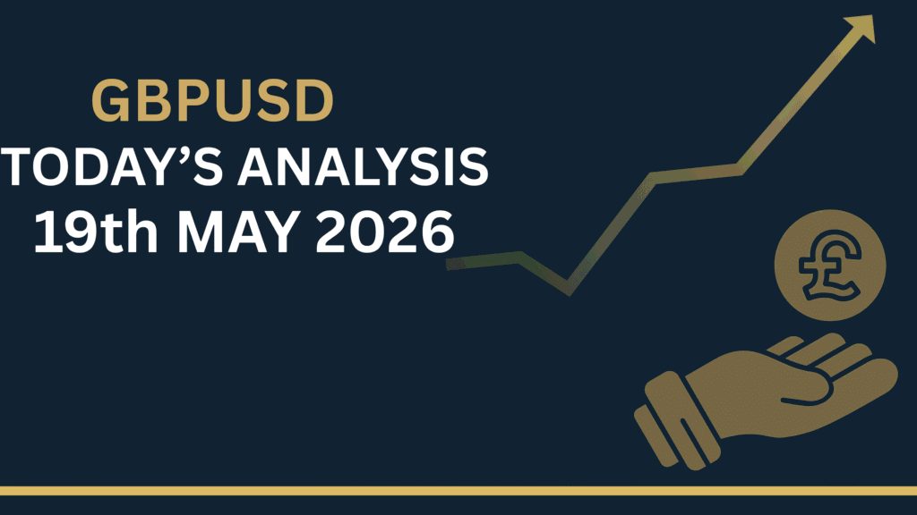 GBPUSD Forecast chart showing key zones and price structure 19th May