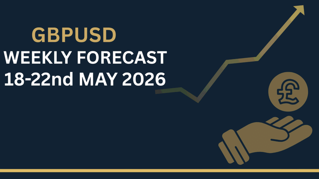 GBPUSD Forecast weekly chart showing key levels and market structure 18-22 May