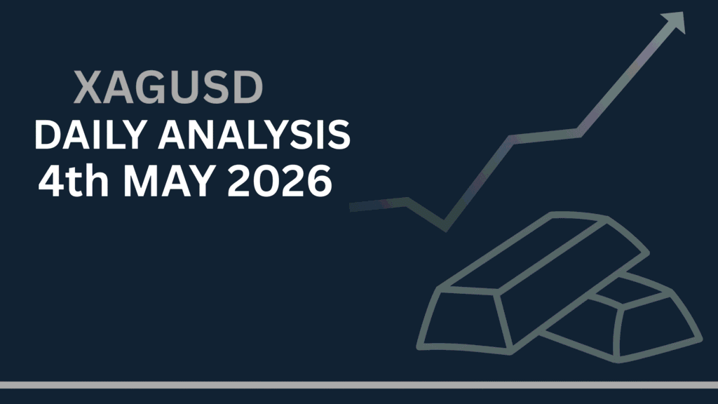 Silver Price Forecast (XAGUSD) chart showing key levels and market structure 4th May