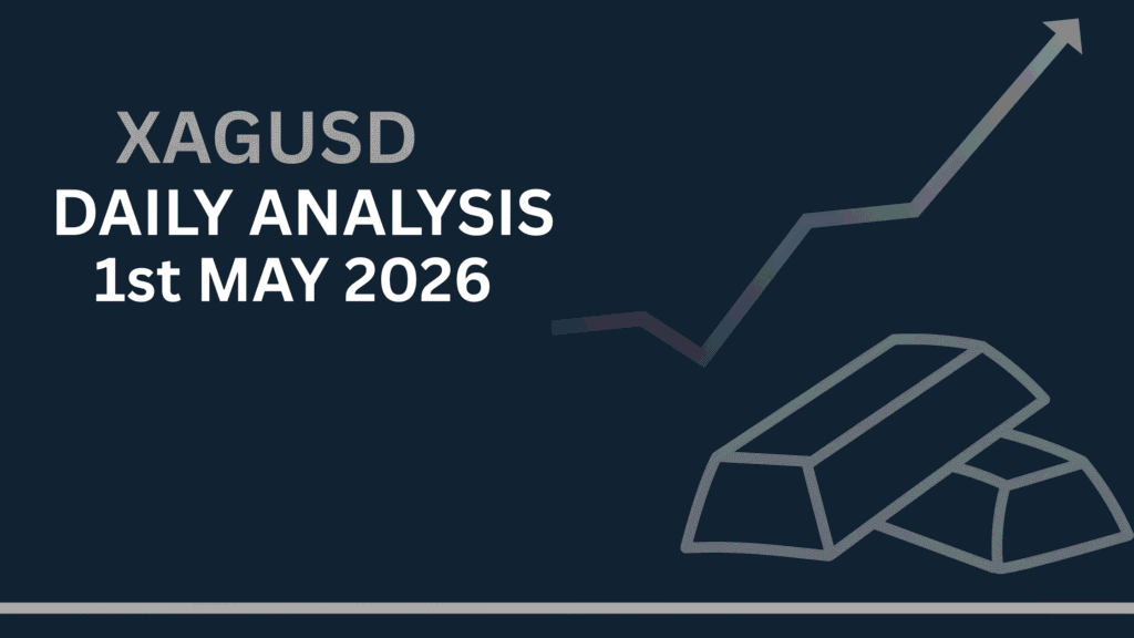 Silver Price Forecast (XAGUSD) chart showing key zones and price structure 1st May