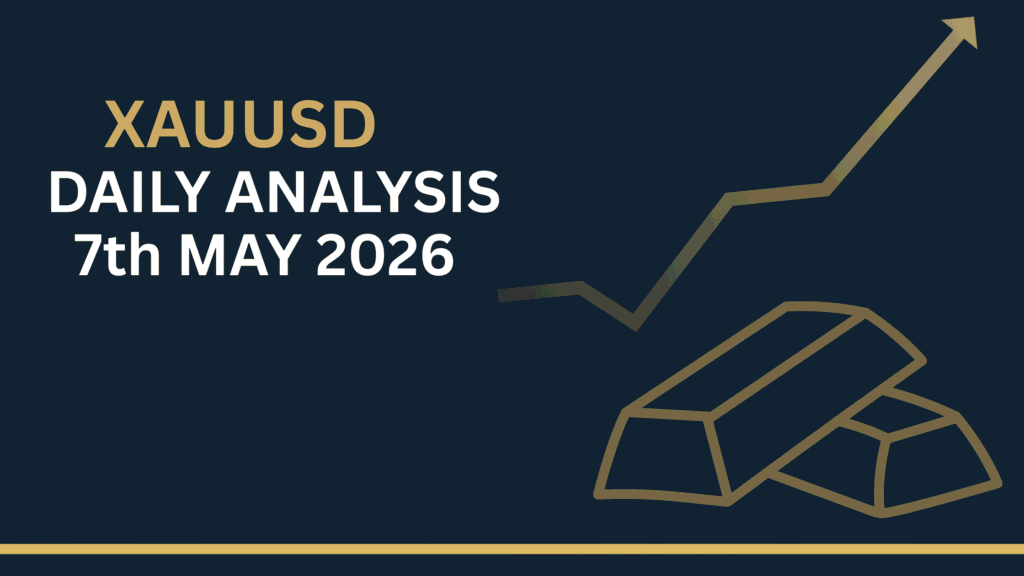 Gold Price Forecast (XAUUSD) chart showing key zones and price structure 7th May