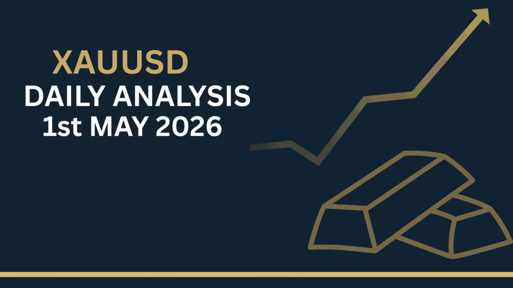 Gold Price Forecast (XAUUSD) chart showing key zones and price structure 1st May