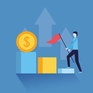 Trader making disciplined trading decisions while analyzing market charts and risk factors, illustrating how long-term trading success is built on consistent execution, sound judgment, and effective risk management rather than short-term results.