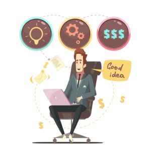 A conceptual trading scene showing a stressed trader looking at red losing positions on multiple monitors, symbolizing the financial, emotional, and psychological costs of forcing trades instead of waiting for proper market setups
