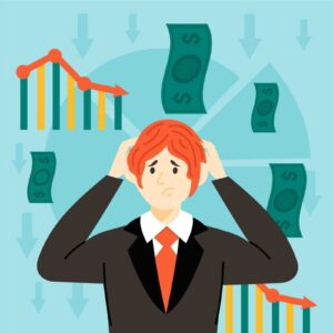 Trader reviewing trading results and market charts, illustrating why being right on market direction does not guarantee profitability without proper risk management, discipline, and favorable risk-to-reward ratios.